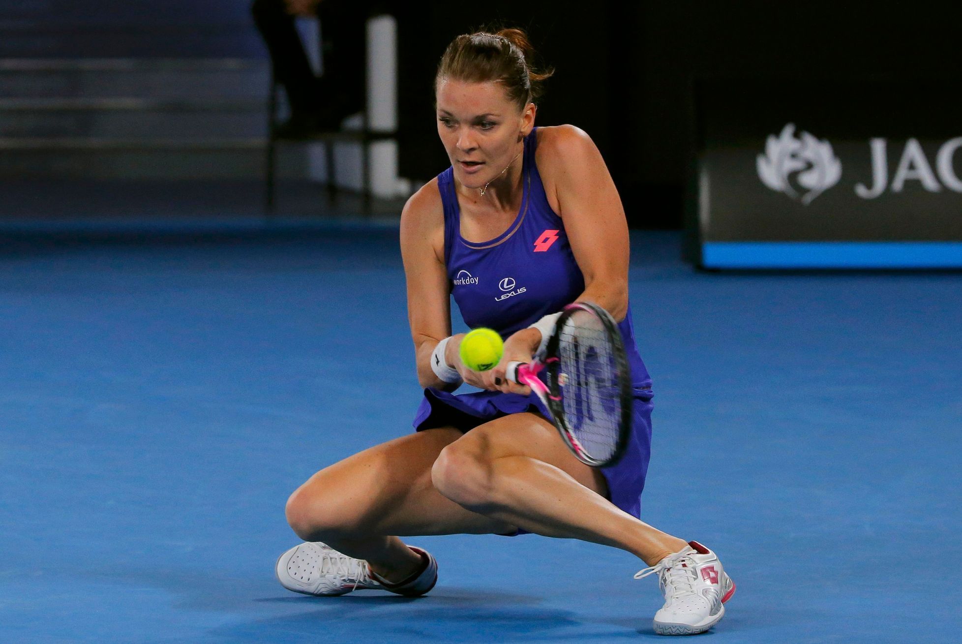 Agnieszka Radwaňská v prvním kole Australian Open 2017
