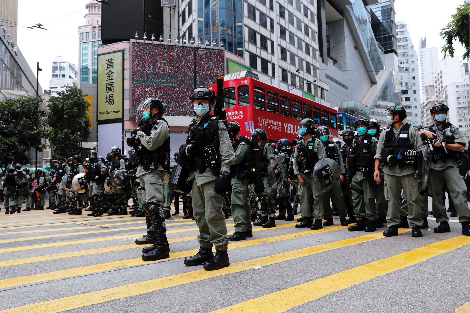 hongkong demonstrace bezpečnostní zákon čína