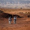 Izrael Negevská poušť kráter Mars simulace