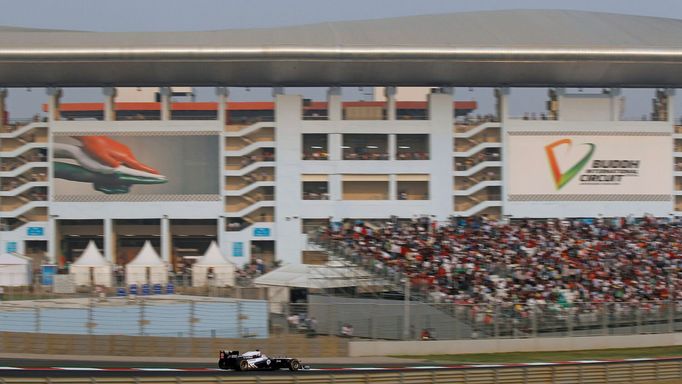 Velká cena Indie se jede na novém okruhu Buddh International Circuit.