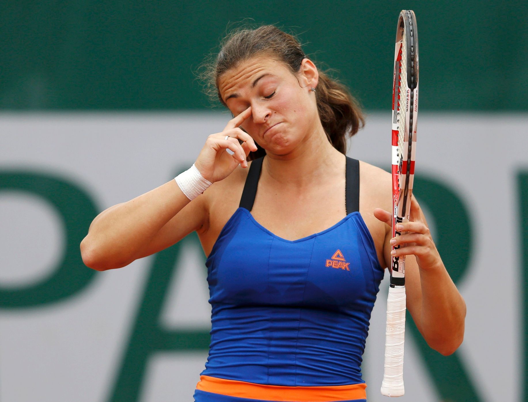 Srbka Venca Doloncová na French Open 2013