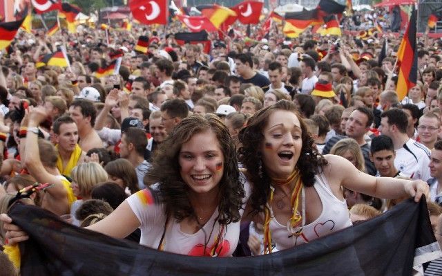 Euro 2008: Němečtí fanoušci