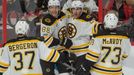 Brad Marchand a David Pastrňák (Boston Bruins)