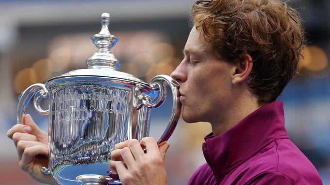 Jannik Sinner vyhrál US Open.