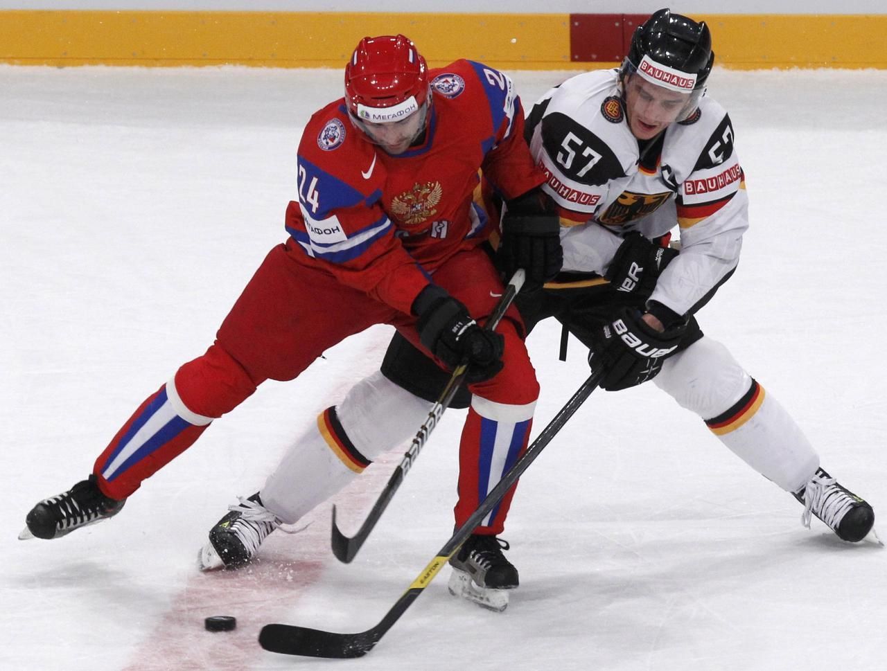 MS v hokeji 2012: Rusko - Německo (Popov, Goc)