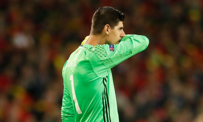 Euro 2016, Wales-Belgie: Thibaut Courtois