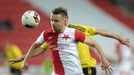 24. kolo HET ligy, Slavia - Karviná: Stanislav Tecl