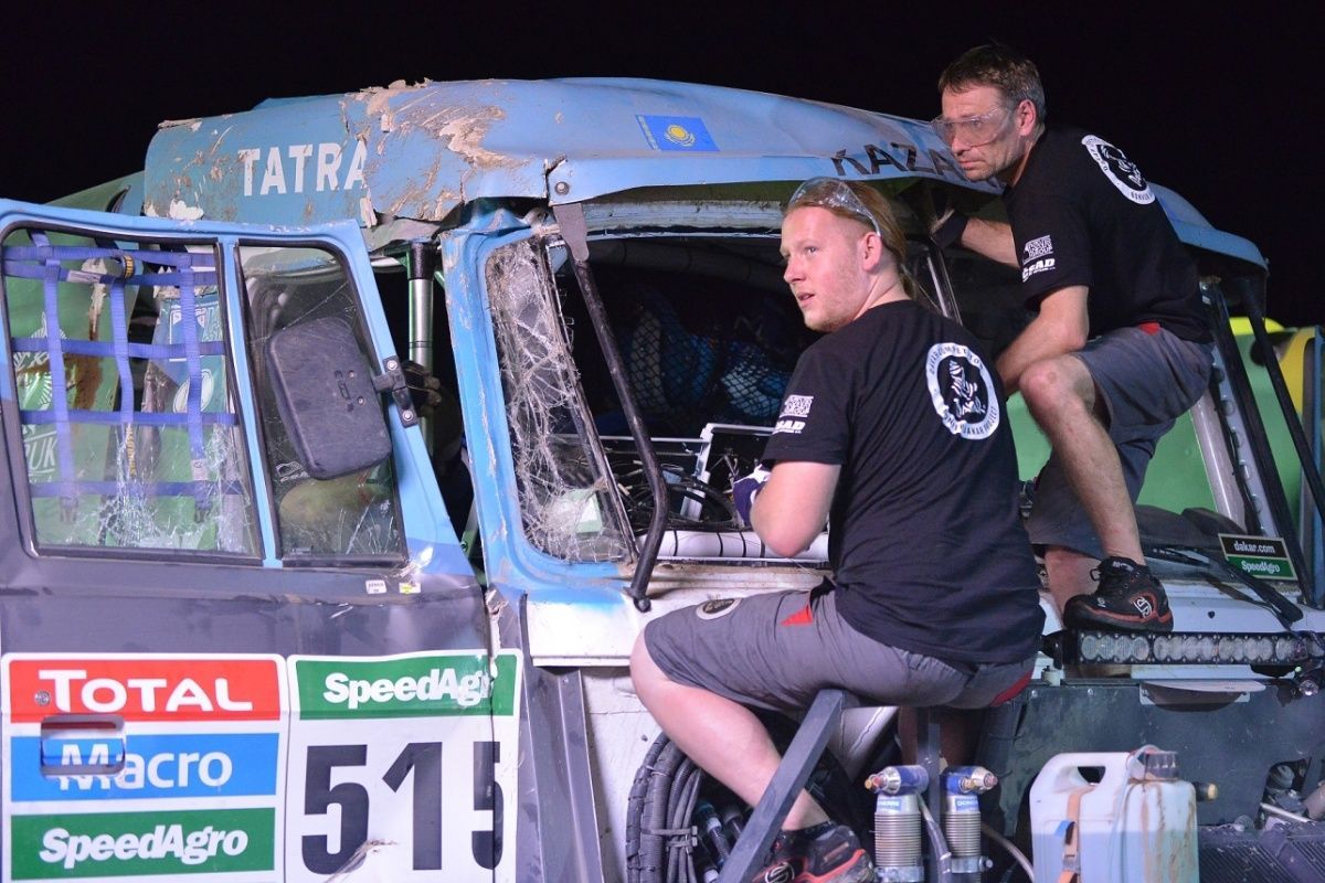 Rallye Dakar 2015, 2. etapa: Artur Ardavičus, Tatra