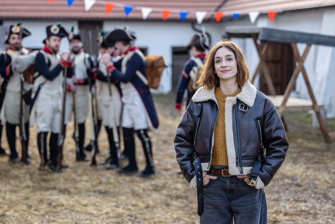 Záběr z nové řady seriálu Kriminálka Anděl. Na snímku Marta Dancingerová.