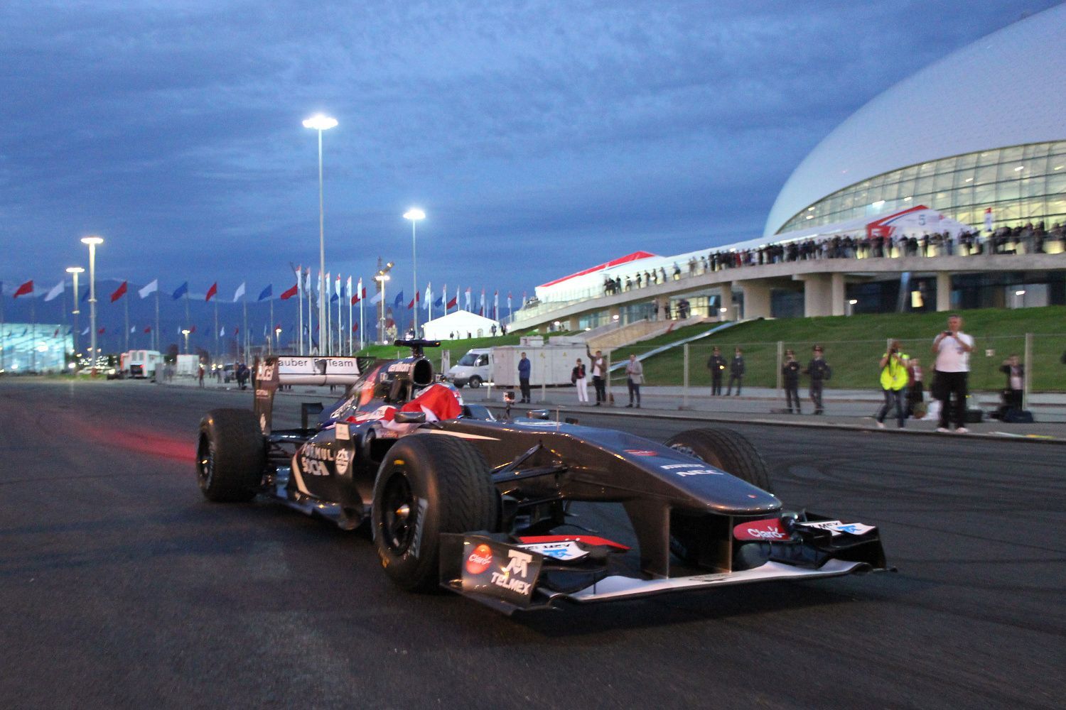 F1: Sergej Sirotkin (Sauber)¨v Soči