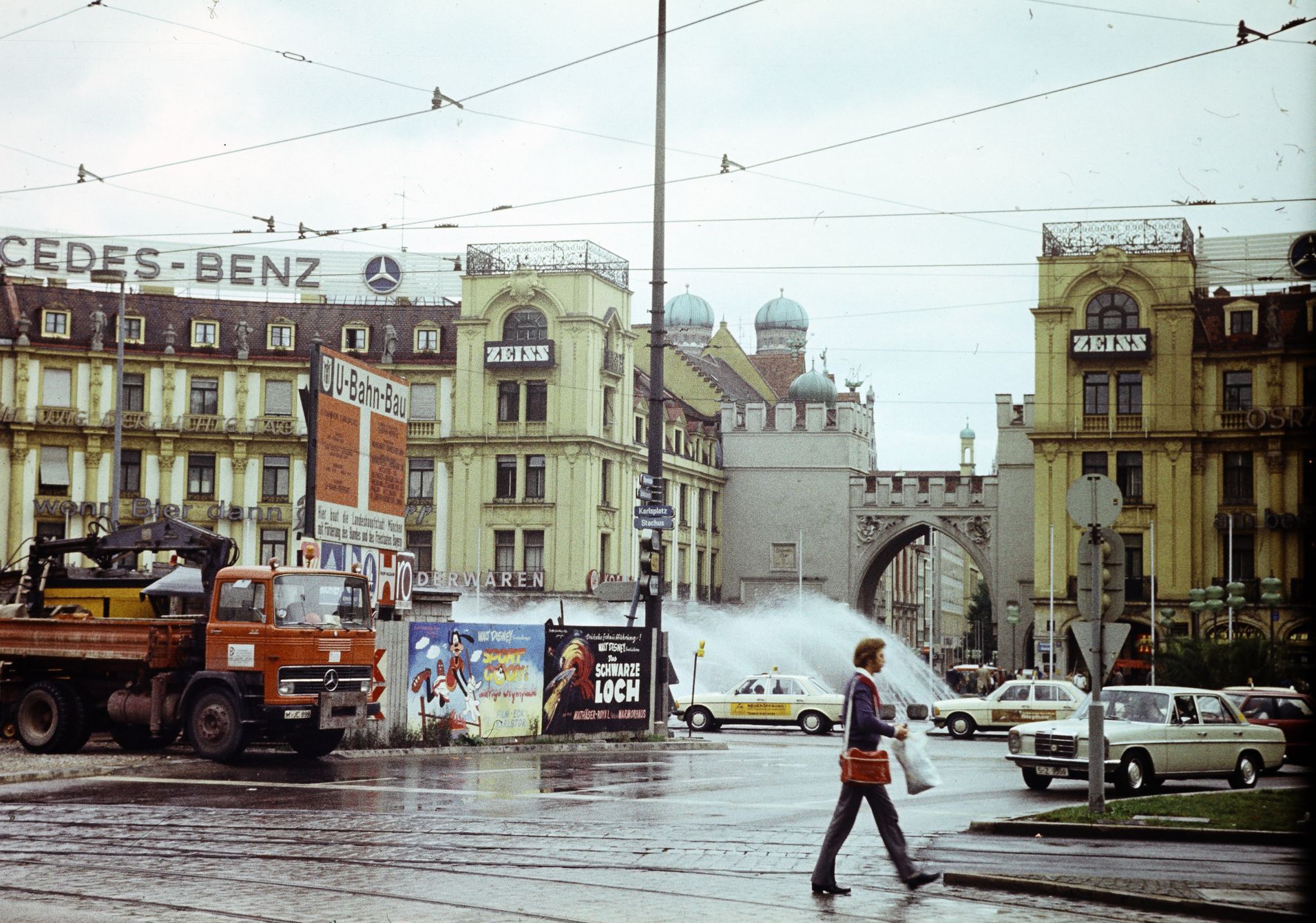 Mnichov 1980 Karlsplatz