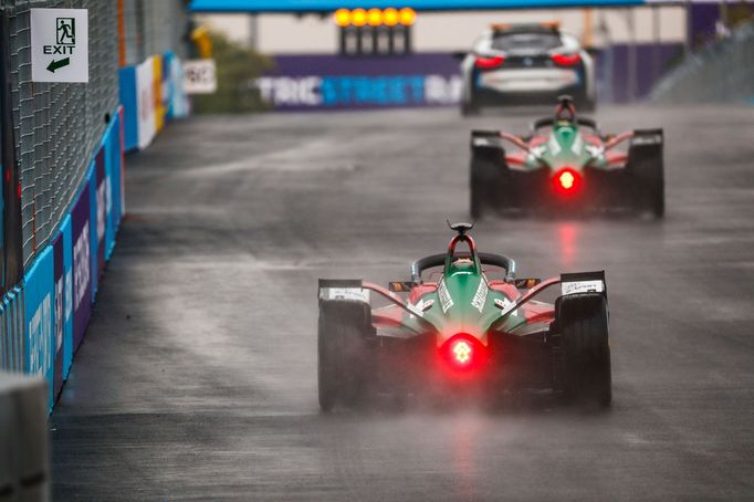 Formule E, Rijád 2018:  Daniel Abt a Lucas di Grassi