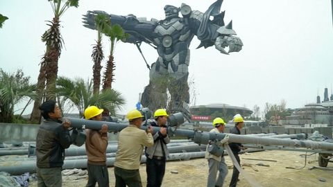 V Číně vyrostl originální zábavní park. Přináší atrakce s virtuální realitou