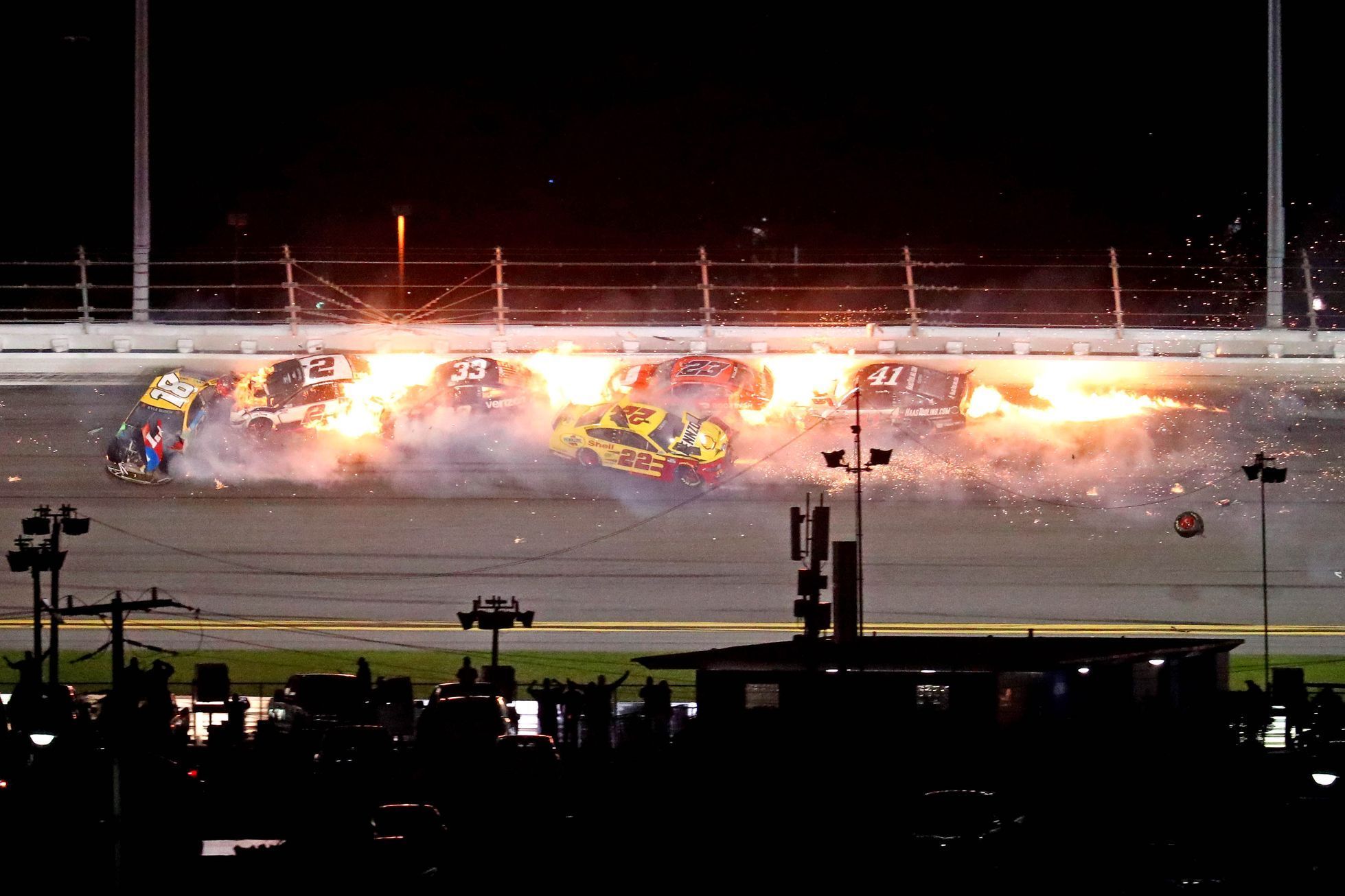 NASCAR, Daytona 2021: havárie v posledním kole