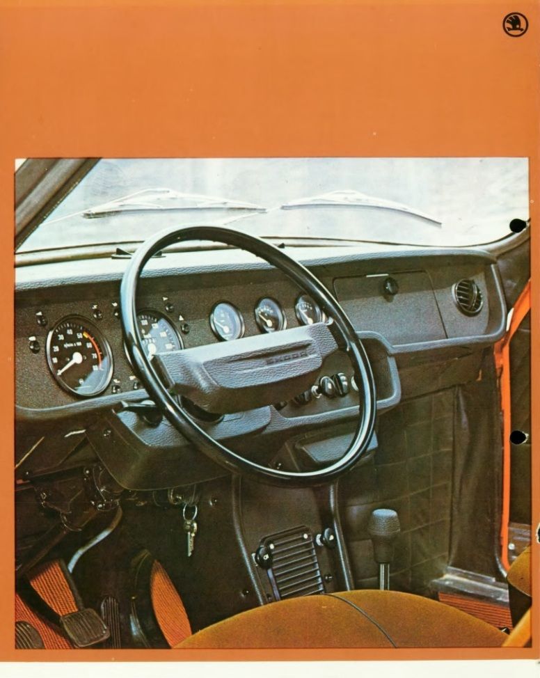 Škoda 110 R prospekty