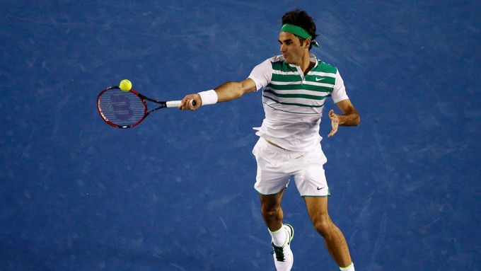 Roger Federer na Australian Open.