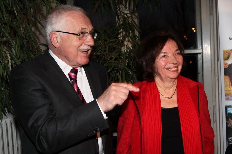 Otakar Vávra slavil sté narozeniny - Václav Klaus a Livia Klausová