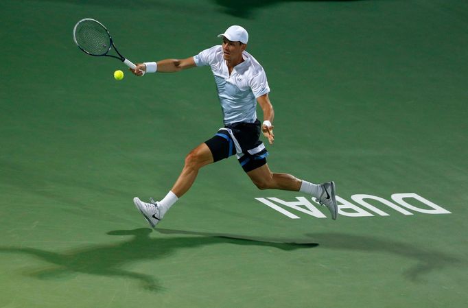 Tomáš Berdych - Roger Federer finále v Dubaji