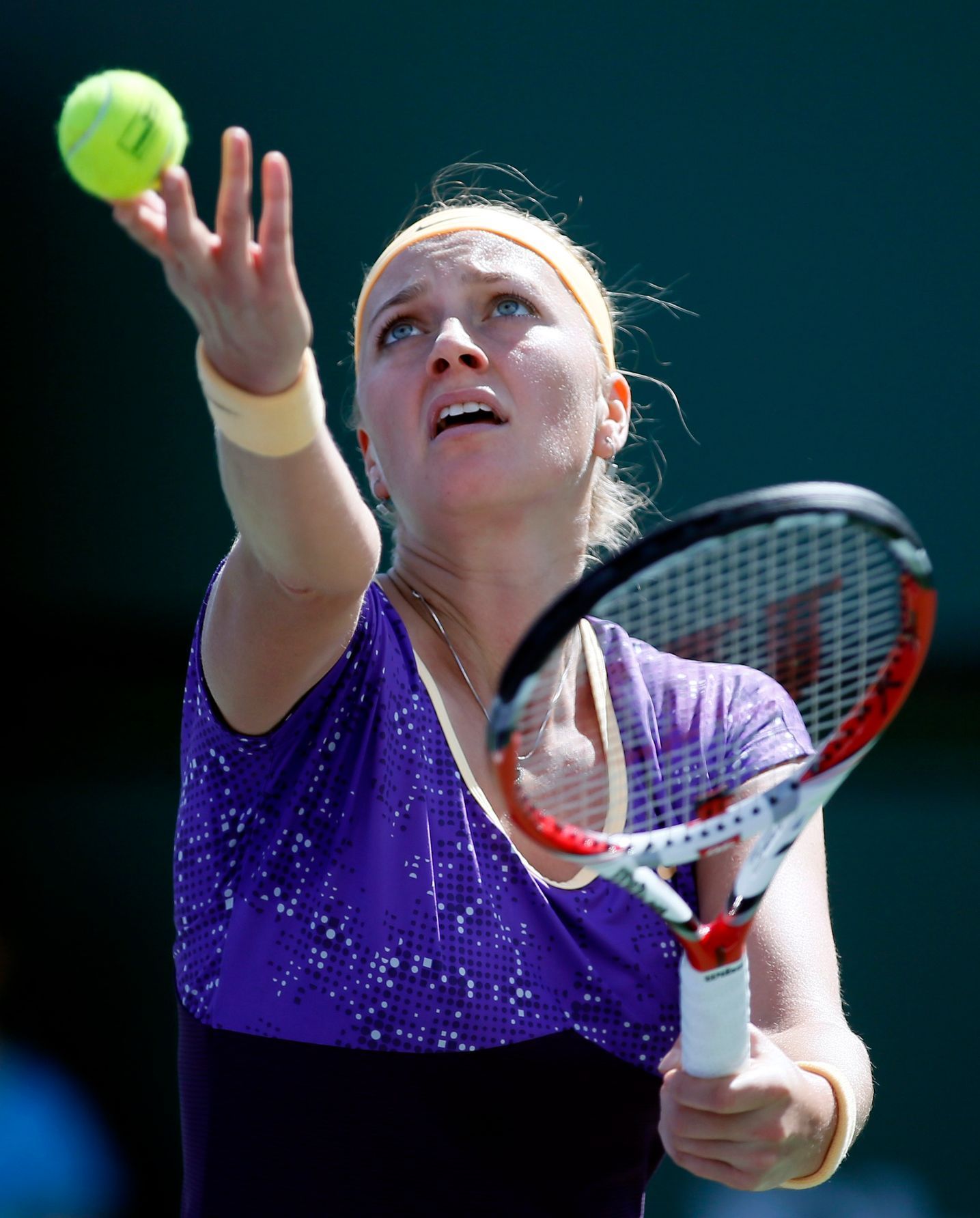 Petra Kvitová na turnaji v Indian Wells