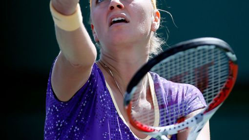 Petra Kvitová na turnaji v Indian Wells
