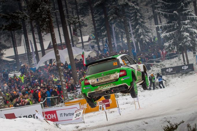 Švédská rallye 2016: Pontus Tidemand, Škoda Fabia R5