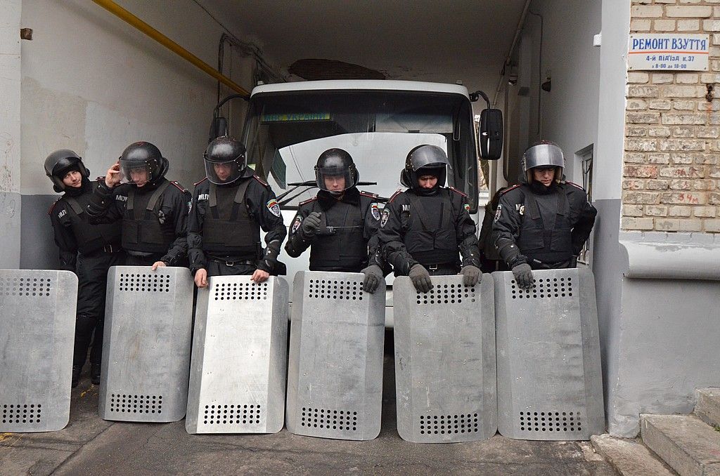 Demonstrace v Kyjevě