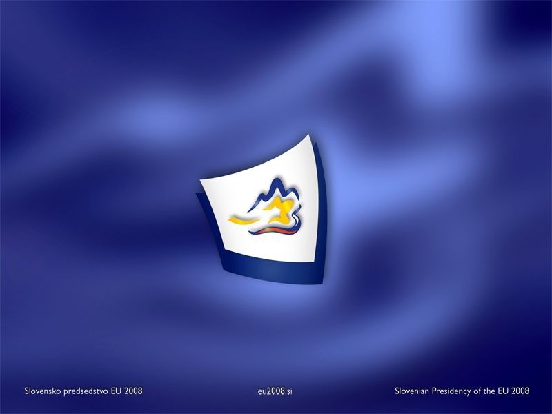 Logo Slovinska pro předsednictví v Evropské unii