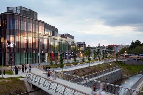 Stavba roku Olomouckého kraje Galerie Šantovka
