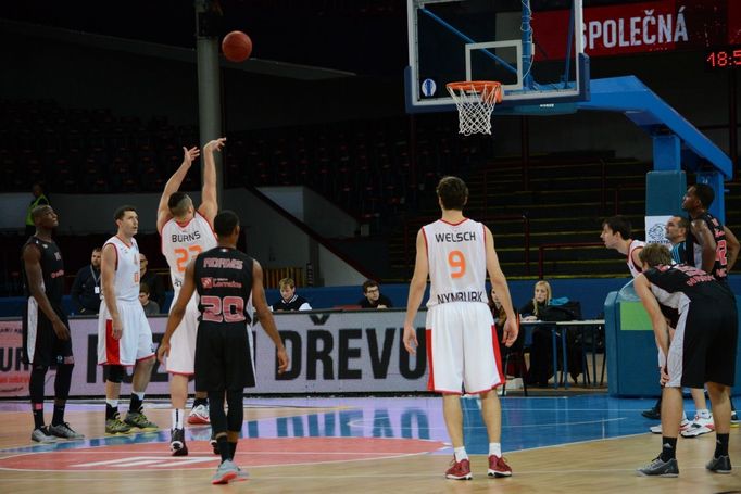 Eurocup, Nymburk - Nancy: Christian Burns (23), Jiří Welsch (9)