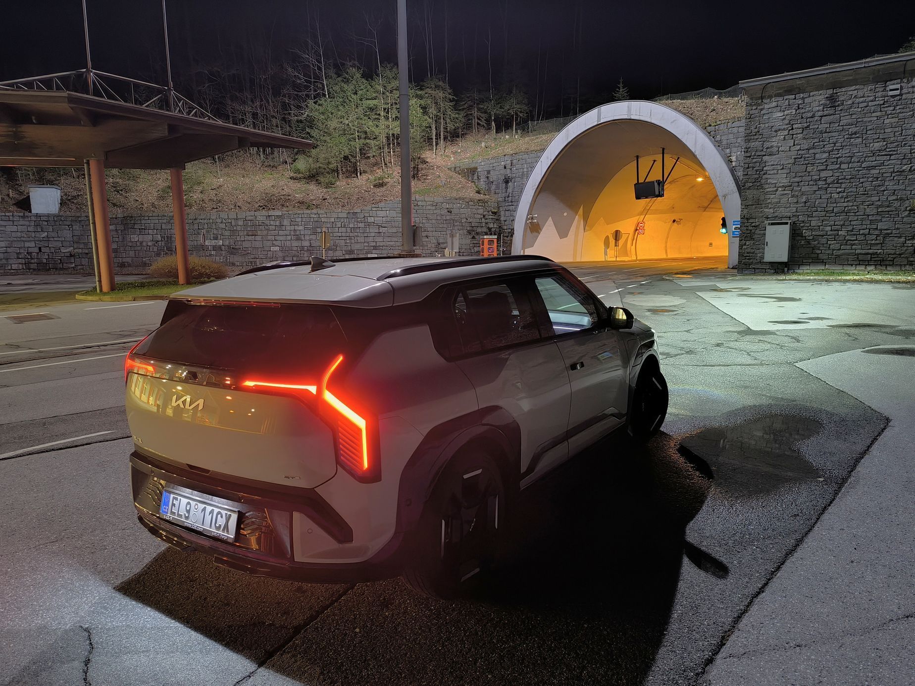 KIA EV3 alpský test