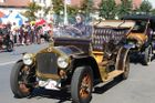 Toto je nejstarší automobil. Vyrobila ho liberecká továrna RAF v roce 1909.