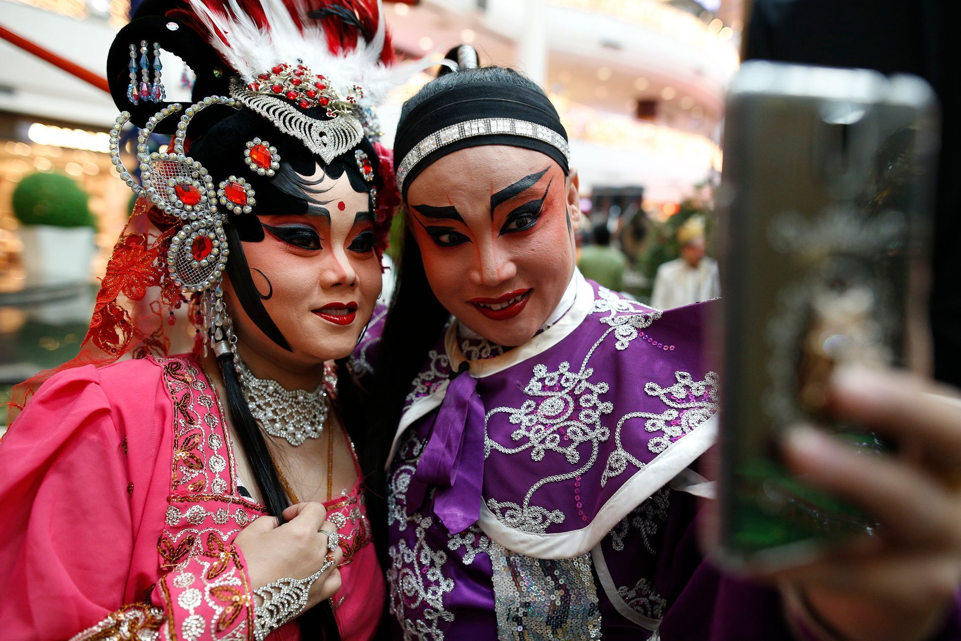 Oslavy Nového čínského roku 2016 v Bankoku