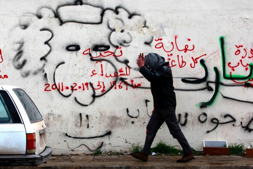 Libye - Benghází - graffiti