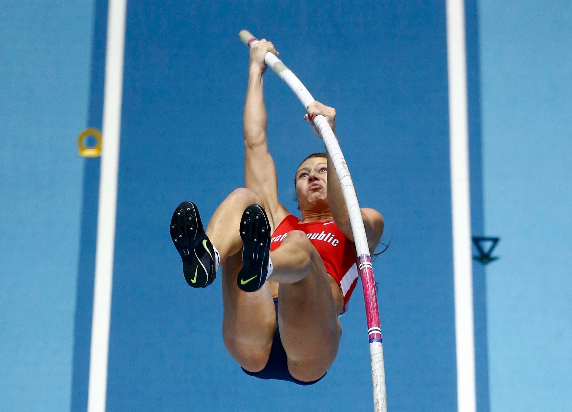 Jiřina Svobodová na halovém MS v Sopotech