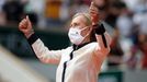 Martina Navrátilová na vyhlášení finále French Open