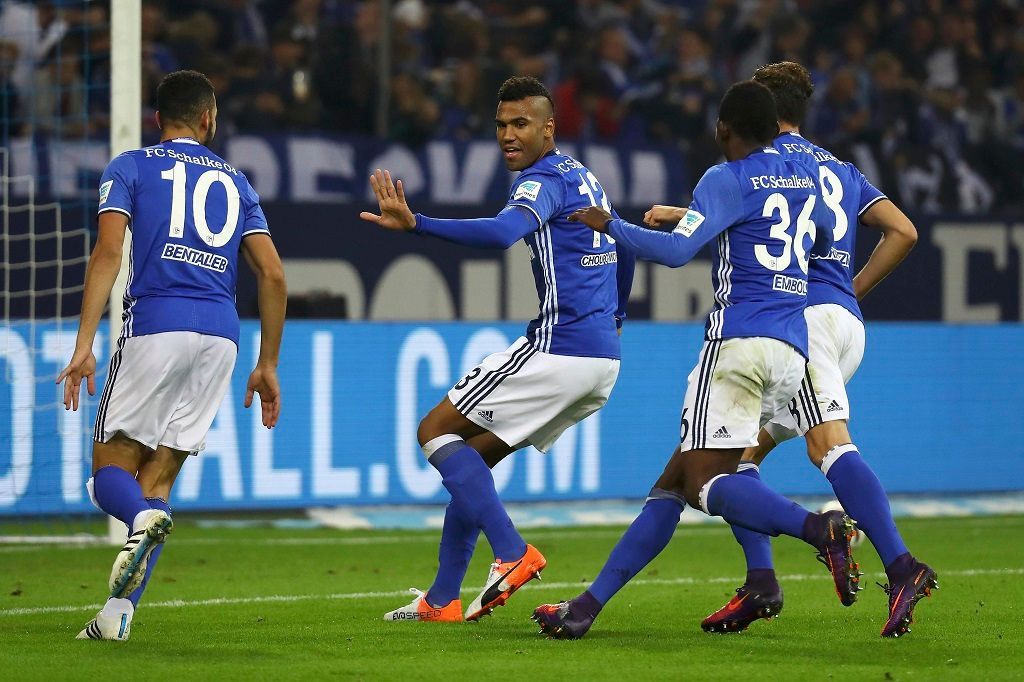 Radost fotbalistů Schalke po první výhře v bundeslize