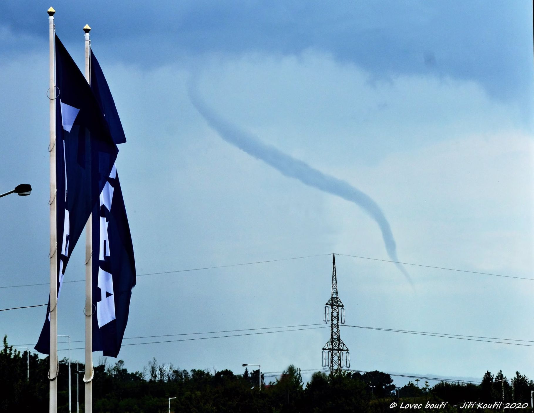 Jiří Kouřil lovec bouří tromba Praha