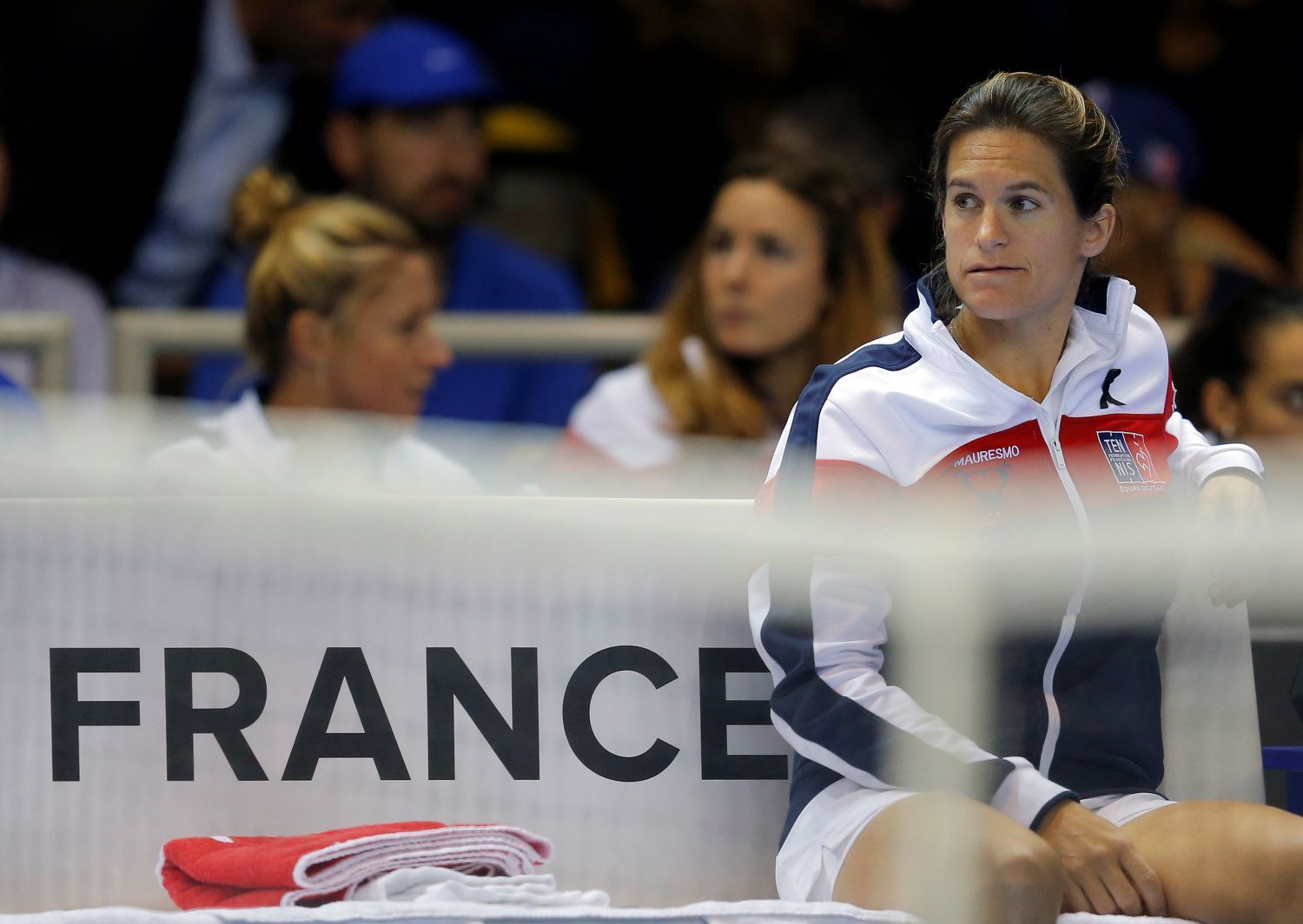 Finále Fed Cupu 2016 Francie-ČR: Amélie Mauresmová