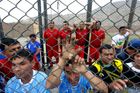 FOTO Mundial za mřížemi. Vězni si udělali fotbalové MS