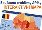 Afrika - interaktivní mapa