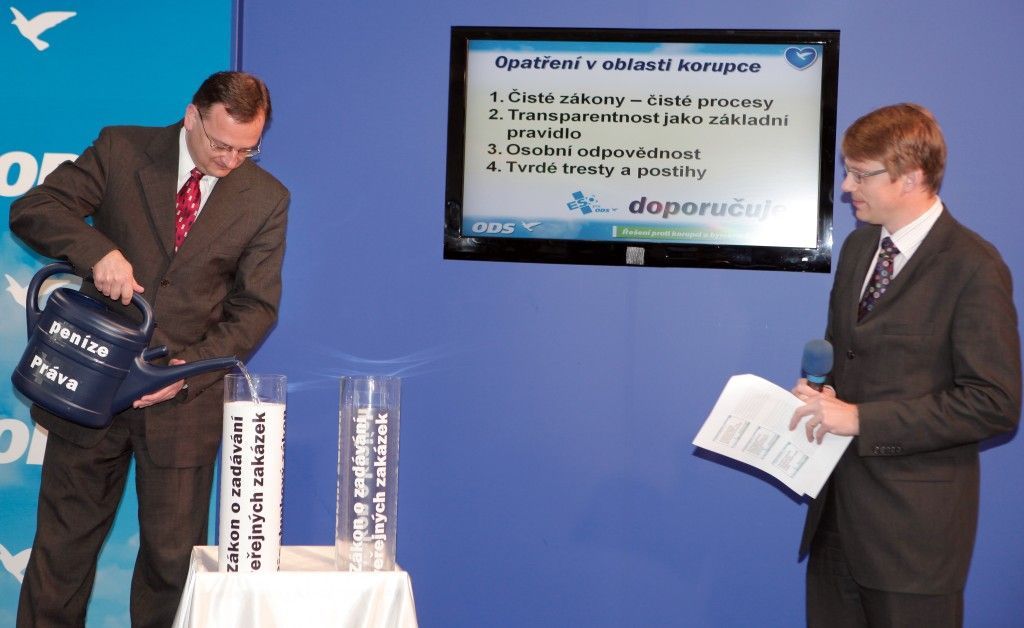 Petr Nečas a ODS - volební kampaň