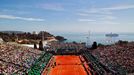 Centrální kurt v Monte Carlu (Rolex Masters - antuka)