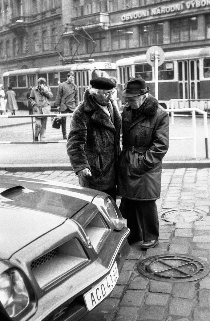 Praha 1986: pohled do ulic