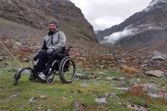 Největší životní výzva, říká Jan Krauskopf o své cestě na vozíku do Himalájí