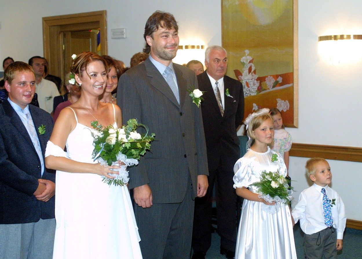 Jolana Voldánová, svatba, žena