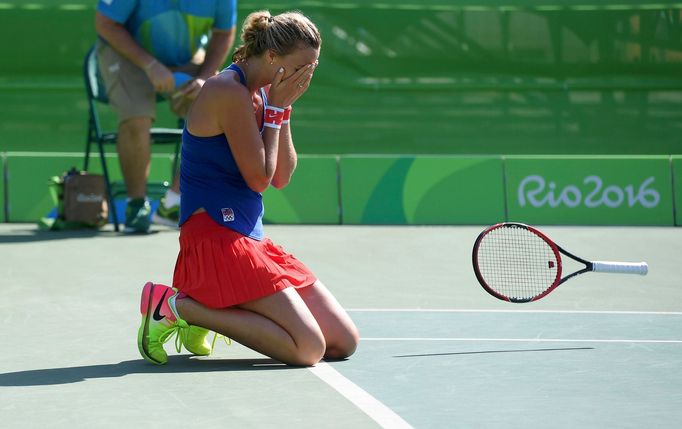 OH 2016, tenis: Petra Kvitová v zápase o 3 místo s Madison Keysovou