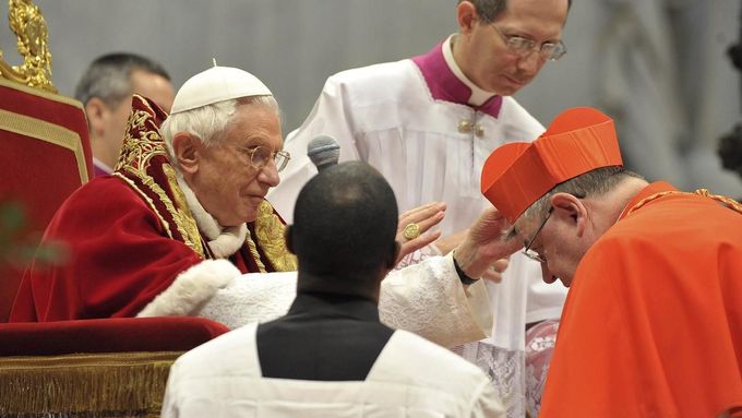 Papež přijal do funkce 22 nových kardinálů