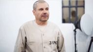 Drogový boss, Joaquín Guzmán zvaný "El Chapo", na vzácných záběrech z mexického vězení z roku 2016.