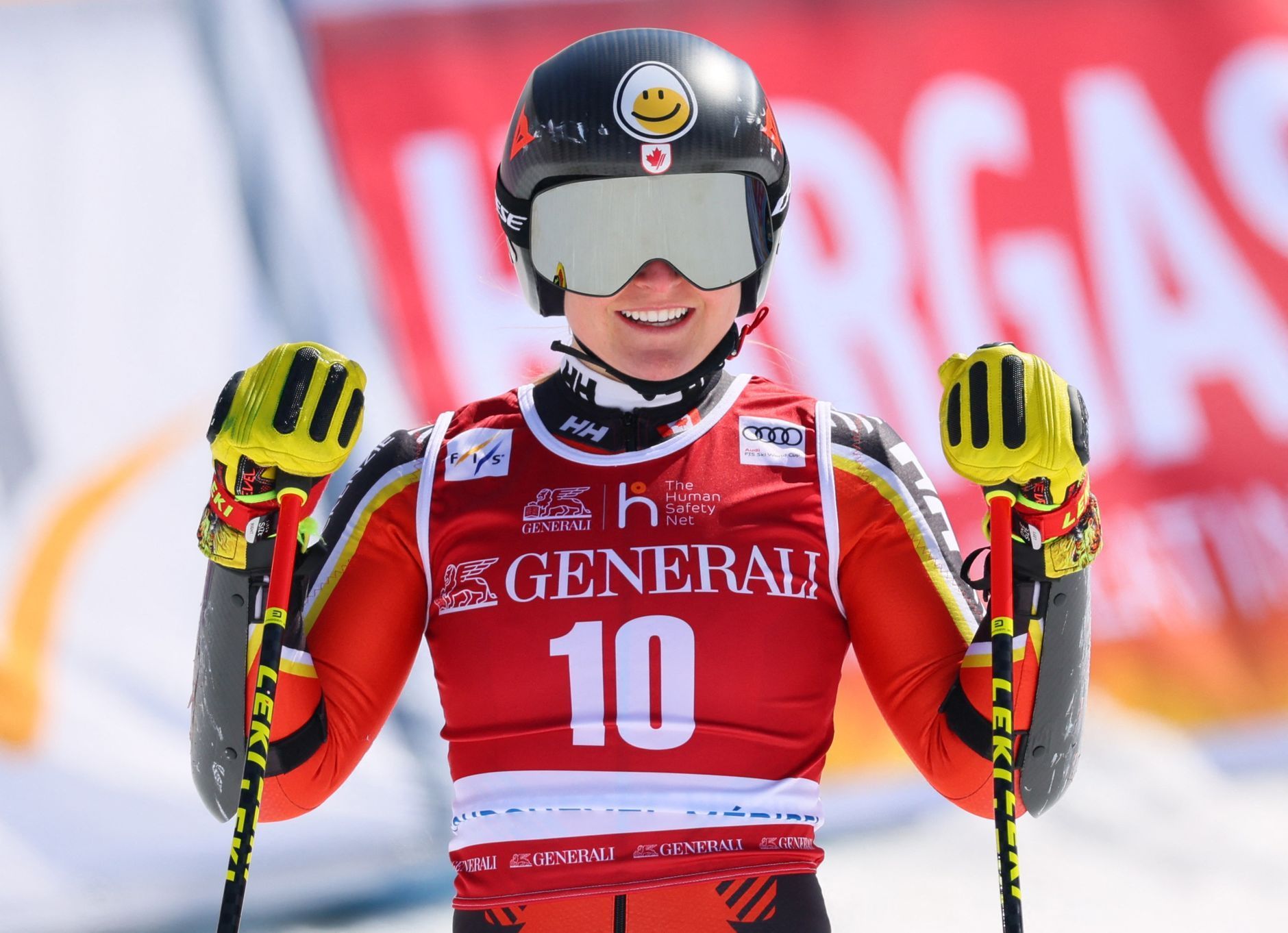 Kanadská lyžařka Valerie Grenierová