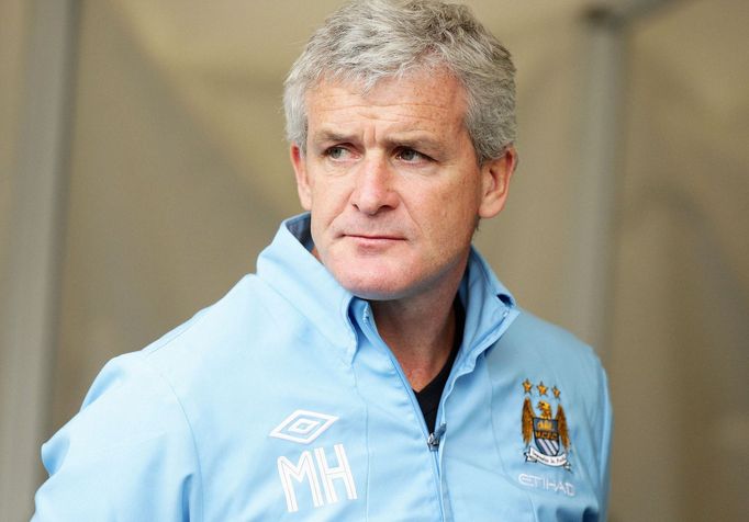 Fotbalista a trenér Mark Hughes v roce 2009